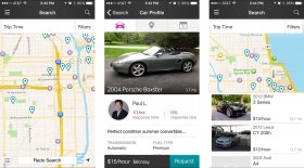 most useful car local rental applications for iPhone: Getaround