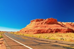 Driving on Grand Canyon