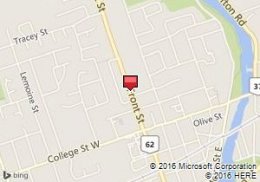 Map of Avis venue:Avis Belleville