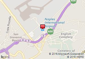 Map of Avis Location:Naples Airport Italy