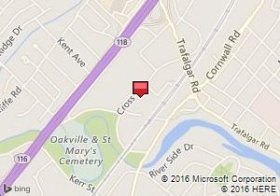 Map of Avis Location:Oakville