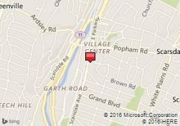 Map of Avis Location:Scarsdale Shell provider Station