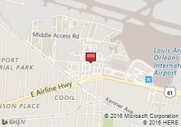 Map of Budget Location:Armstrong brand new Orleans Intl Apo