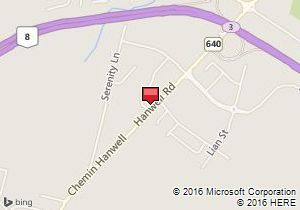 Map of Budget Location:Fredericton