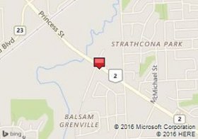 Map of Budget venue:Kingston