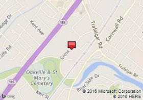 Map of Budget Location:Oakville