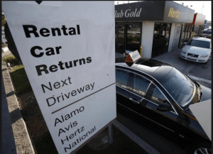 Off airport rentals will save you cash.