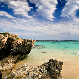 Sunset Coast beach in Perth