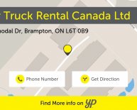 Truck rental Canada
