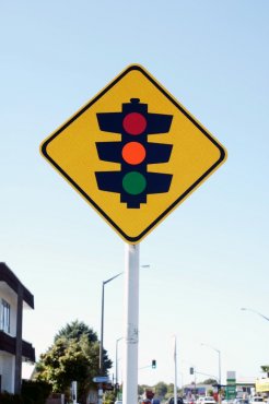 Traffic light indication