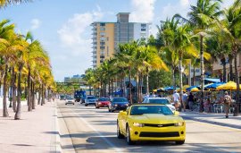 yellow vehicle in fort lauderdale florida